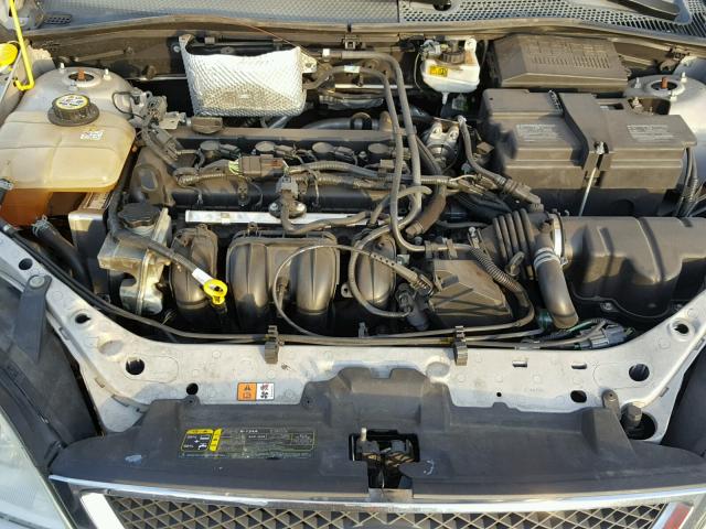 1FAFP34N16W248198 - 2006 FORD FOCUS ZX4 SILVER photo 7