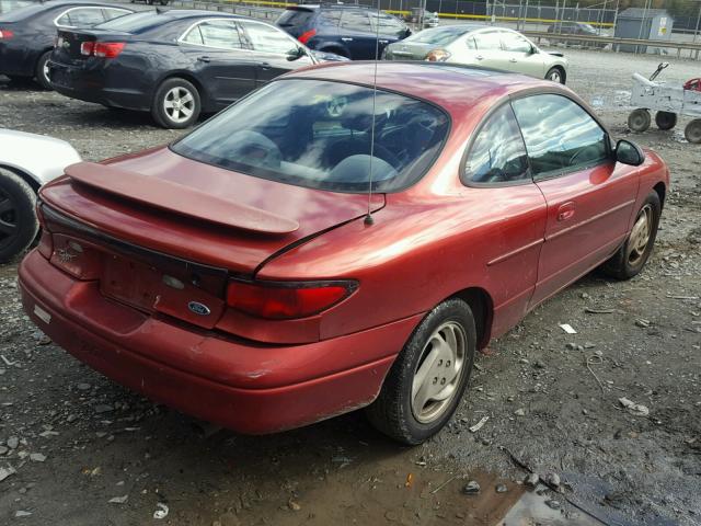 3FAKP1138XR120471 - 1999 FORD ESCORT ZX2 RED photo 4