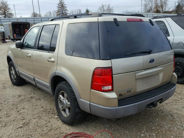 1FMZU73E02ZA19198 - 2002 FORD EXPLORER X GOLD photo 3