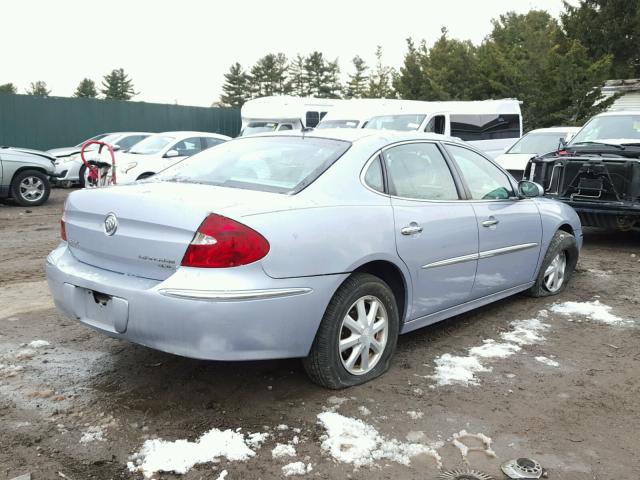 2G4WD582561135680 - 2006 BUICK LACROSSE C BLUE photo 4