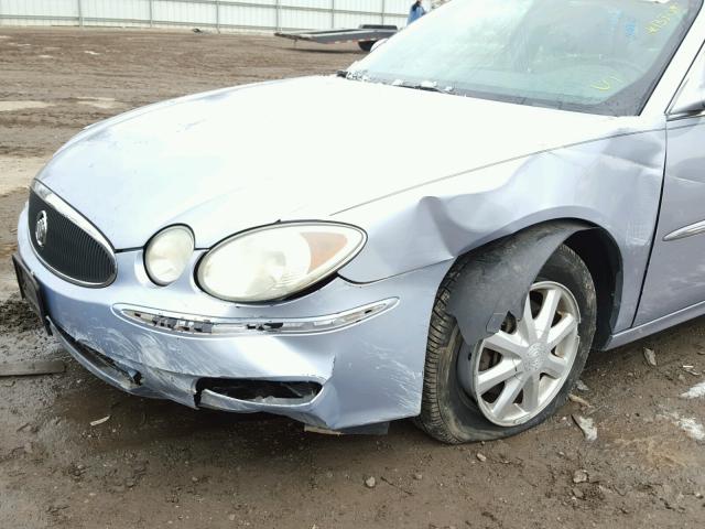 2G4WD582561135680 - 2006 BUICK LACROSSE C BLUE photo 9