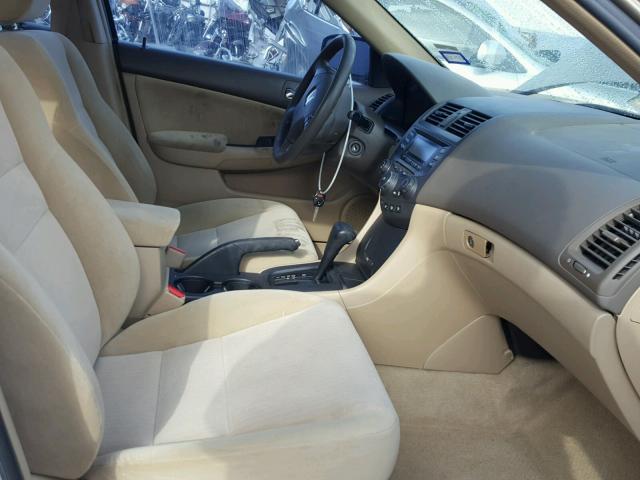 1HGCM56364A102078 - 2004 HONDA ACCORD LX GOLD photo 5