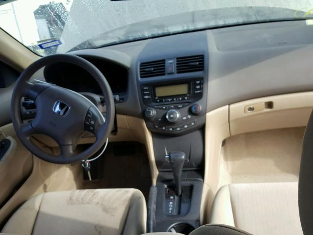 1HGCM56364A102078 - 2004 HONDA ACCORD LX GOLD photo 9