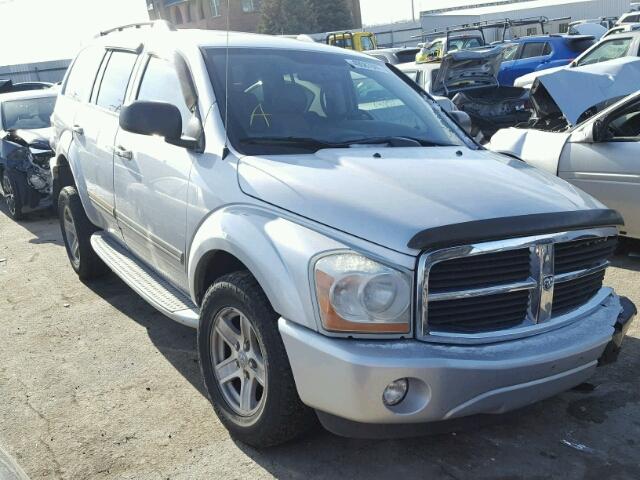 1D8HB58D44F173526 - 2004 DODGE DURANGO LI SILVER photo 1