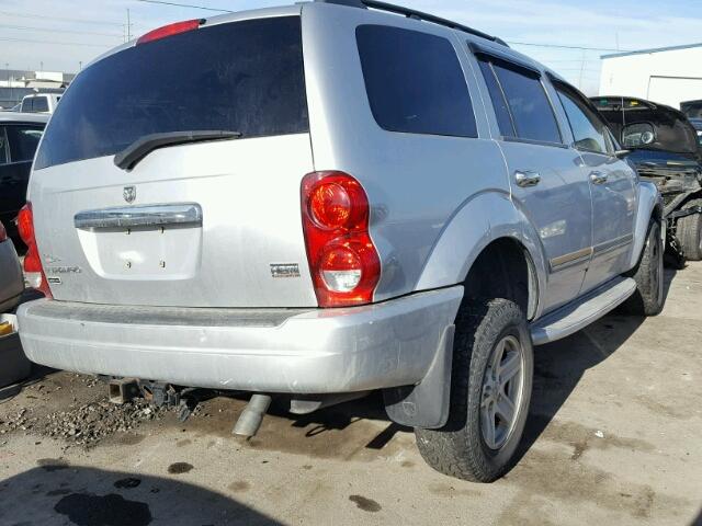 1D8HB58D44F173526 - 2004 DODGE DURANGO LI SILVER photo 4