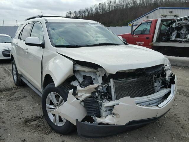 1GNALDEK8DZ111191 - 2013 CHEVROLET EQUINOX LT CREAM photo 1