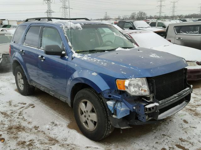 1FMCU03709KD07790 - 2009 FORD ESCAPE XLT BLUE photo 1