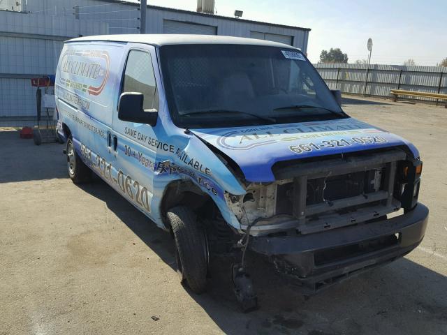 1FTNE14WX8DA43535 - 2008 FORD ECONOLINE TWO TONE photo 1