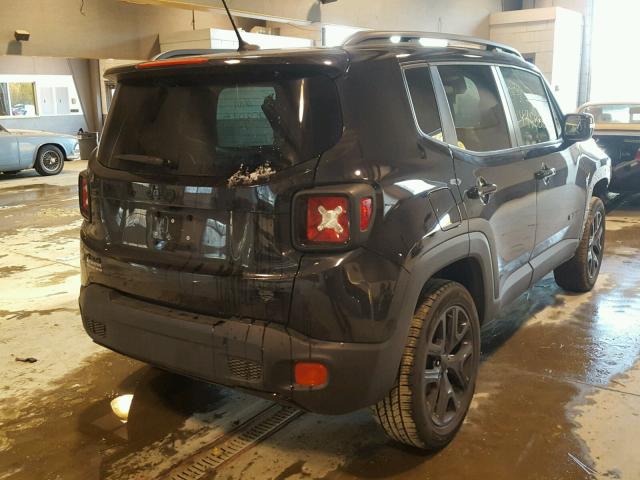 ZACCJBBT4GPE13184 - 2016 JEEP RENEGADE L BLACK photo 4