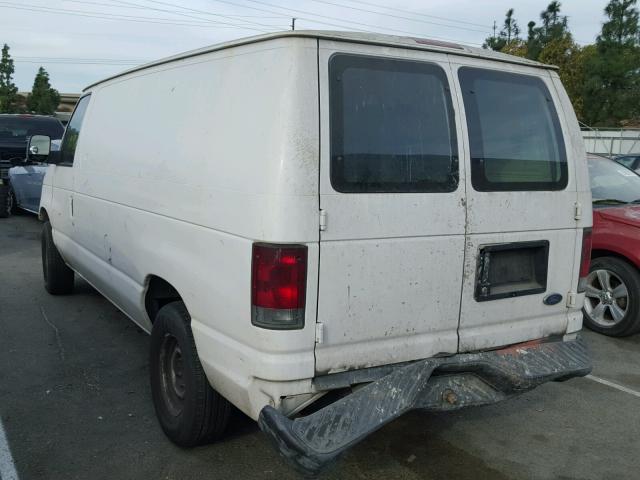 1FTRE14W73HA20748 - 2003 FORD ECONOLINE WHITE photo 3