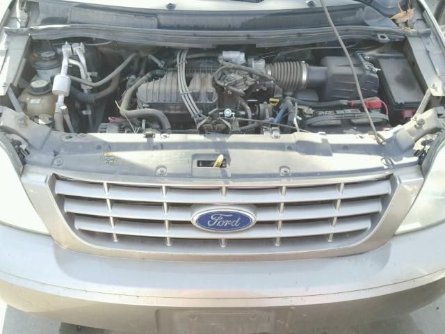 2FMZA51664BA50941 - 2004 FORD FREESTAR S GOLD photo 7