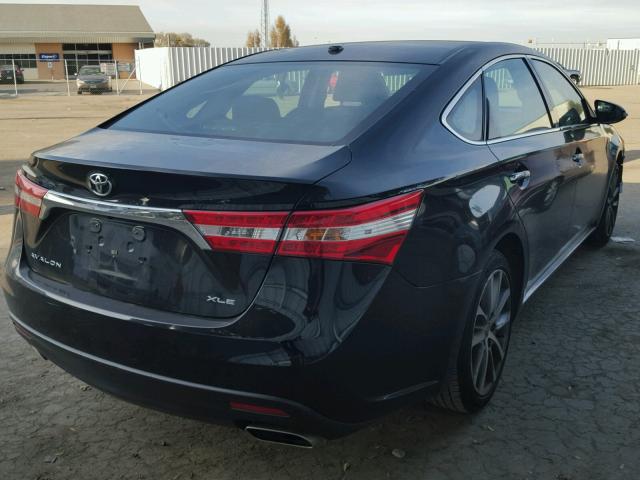 4T1BK1EB3EU135598 - 2014 TOYOTA AVALON BAS BLACK photo 4