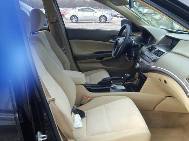 1HGCP26429A167435 - 2009 HONDA ACCORD LXP BLACK photo 5