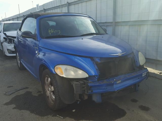 3C3EY55X05T530291 - 2005 CHRYSLER PT CRUISER BLUE photo 1