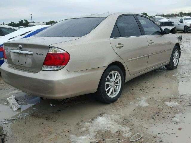 JTDBE32K163055462 - 2006 TOYOTA CAMRY LE BEIGE photo 4