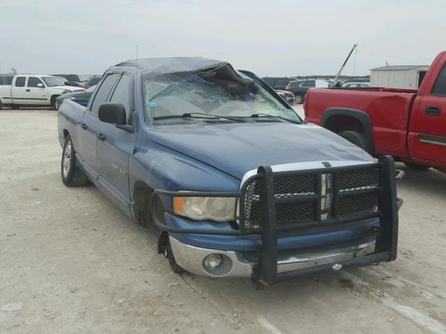 1D7HA18N62S647165 - 2002 DODGE RAM 1500 GRAY photo 1