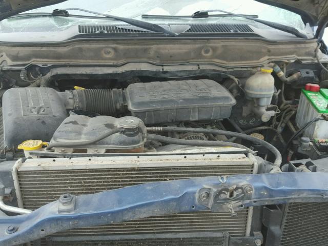 1D7HA18N62S647165 - 2002 DODGE RAM 1500 GRAY photo 7