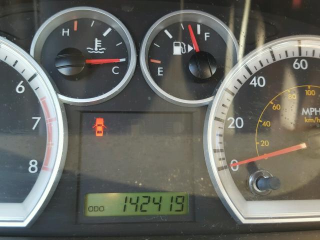 KL1TD56E59B363906 - 2009 CHEVROLET AVEO LS RED photo 8