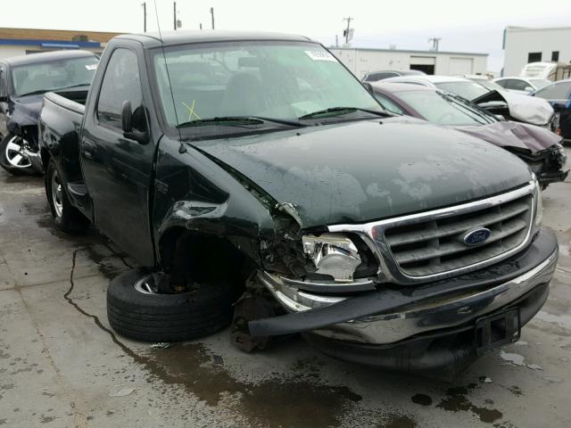 1FTRF07243KC39881 - 2003 FORD F150 GREEN photo 1