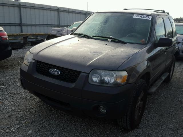 1FMYU03116KA29513 - 2006 FORD ESCAPE XLT GRAY photo 2