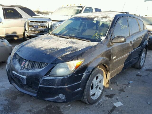 5Y2SM62853Z417181 - 2003 PONTIAC VIBE BLACK photo 2