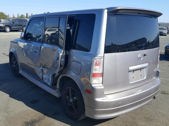 JTLKT324264110670 - 2006 TOYOTA SCION XB Gümüş foto 3