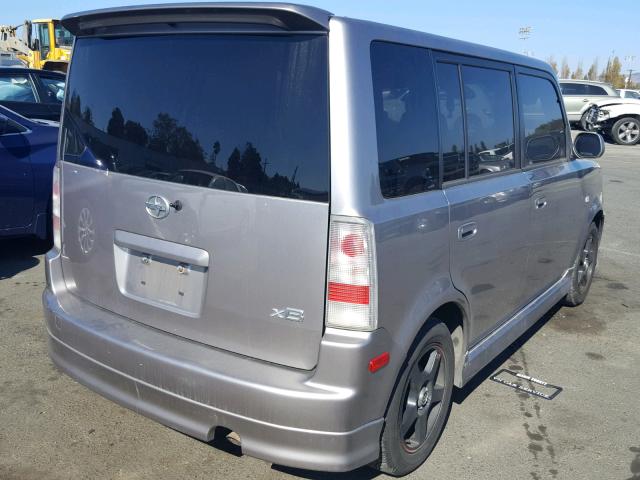 JTLKT324264110670 - 2006 TOYOTA SCION XB Gümüş foto 4
