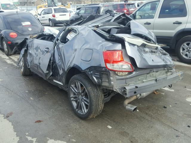JTKJF5C79B3015115 - 2011 TOYOTA SCION TC 灰色 照片 3