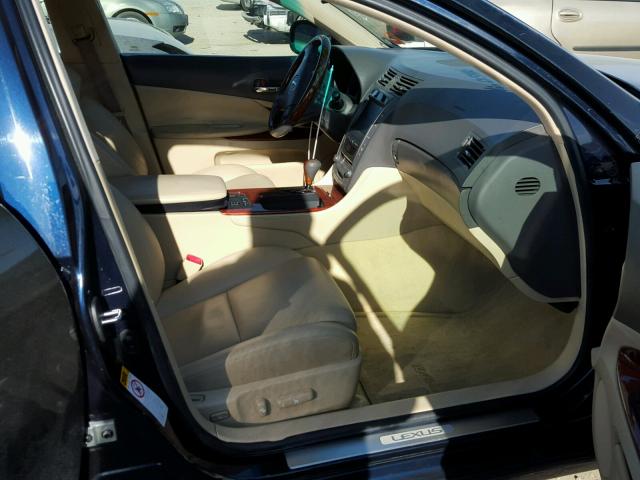 JTHCH96S260015416 - 2006 LEXUS GS GENERAT BLUE photo 5