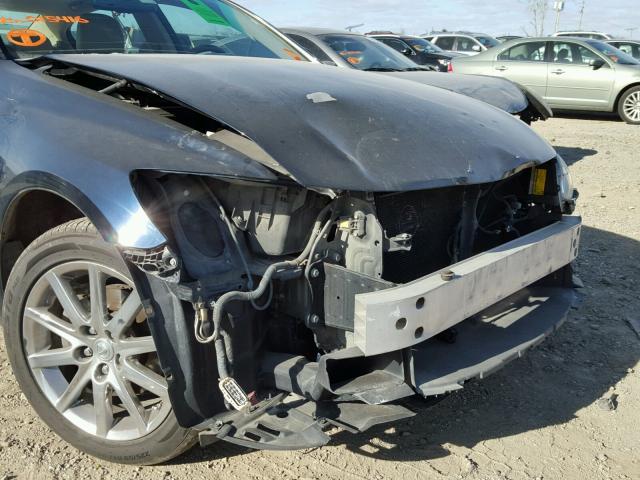 JTHCH96S260015416 - 2006 LEXUS GS GENERAT BLUE photo 9