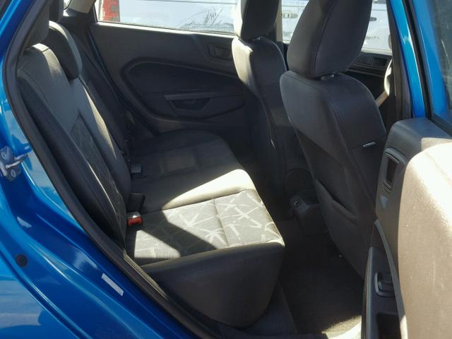 3FADP4BJ3CM187137 - 2012 FORD FIESTA SE BLUE photo 6