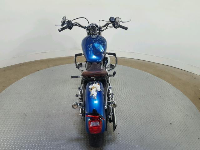 1HD4CJM315K446333 - 2005 HARLEY-DAVIDSON XL883 C BLUE photo 9