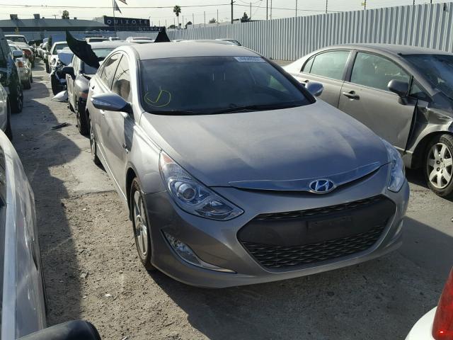 KMHEC4A47CA058087 - 2012 HYUNDAI SONATA HYB GRAY photo 1