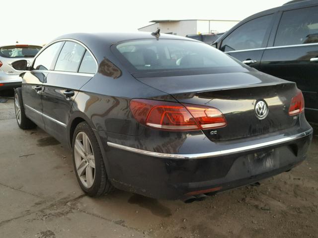 WVWBP7AN6GE504945 - 2016 VOLKSWAGEN CC BASE BLACK photo 3