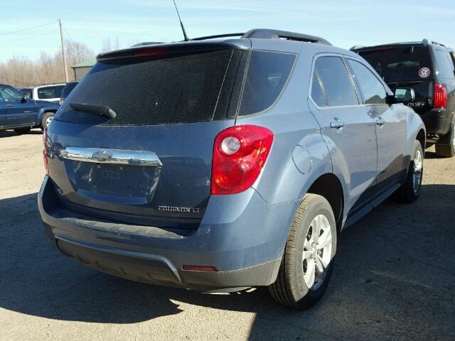 2CNALDEC2B6367641 - 2011 CHEVROLET EQUINOX LT BLUE photo 4