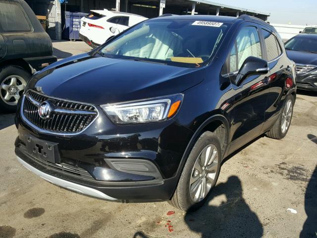 KL4CJASB2HB053551 - 2017 BUICK ENCORE PRE BLACK photo 2