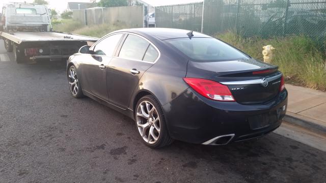 2G4GV5GV8C9176153 - 2012 BUICK REGAL GS BLACK photo 3