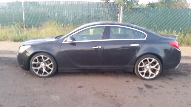 2G4GV5GV8C9176153 - 2012 BUICK REGAL GS BLACK photo 9