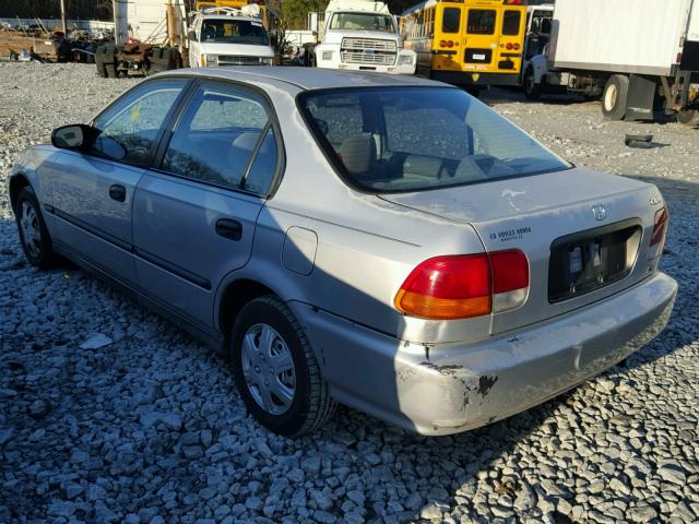 2HGEJ6620TH538150 - 1996 HONDA CIVIC DX SILVER photo 3