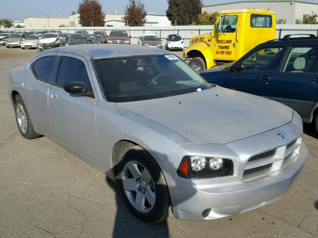 2B3LA43R08H313814 - 2008 DODGE CHARGER SILVER photo 1