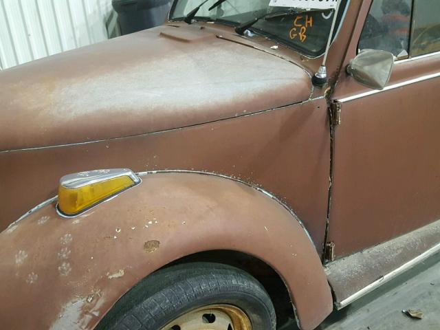 1132304070 - 1973 VOLKSWAGEN 2 DOOR BROWN photo 9