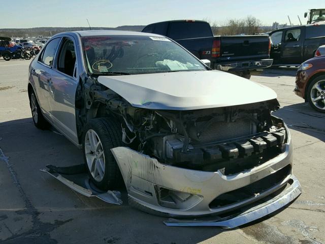 3FAHP0JG3AR393719 - 2010 FORD FUSION SEL SILVER photo 1