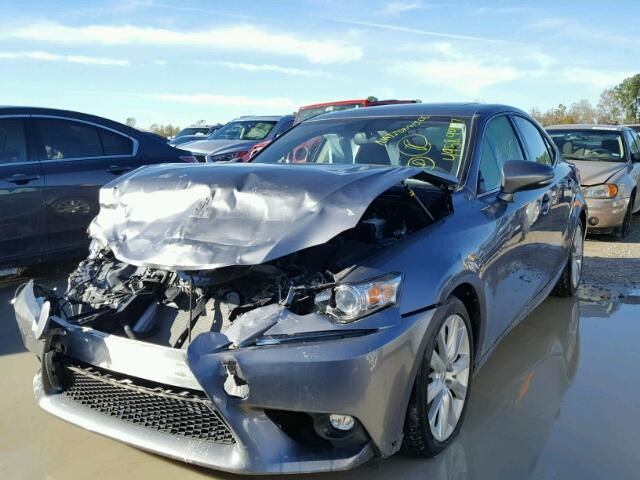 JTHBA1D25G5029271 - 2016 LEXUS IS 200T GRAY photo 2