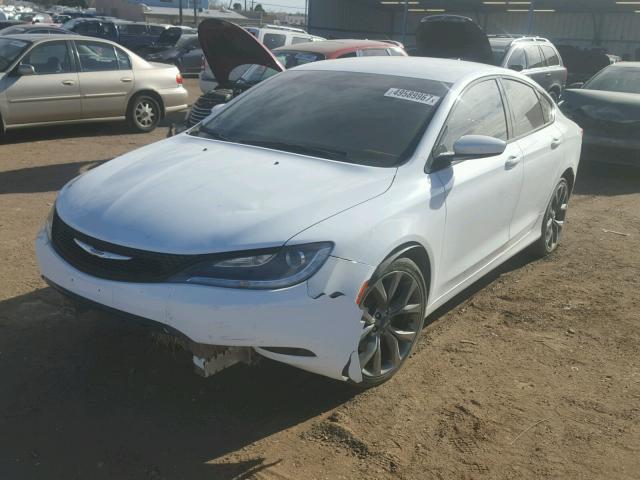 1C3CCCBB5FN720768 - 2015 CHRYSLER 200 S WHITE photo 2