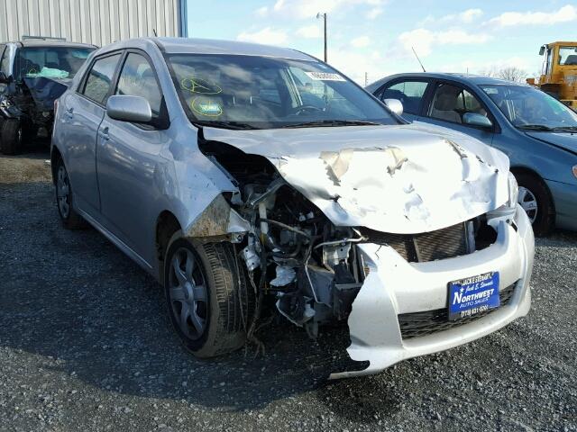 2T1KU40E99C138672 - 2009 TOYOTA COROLLA MA SILVER photo 1