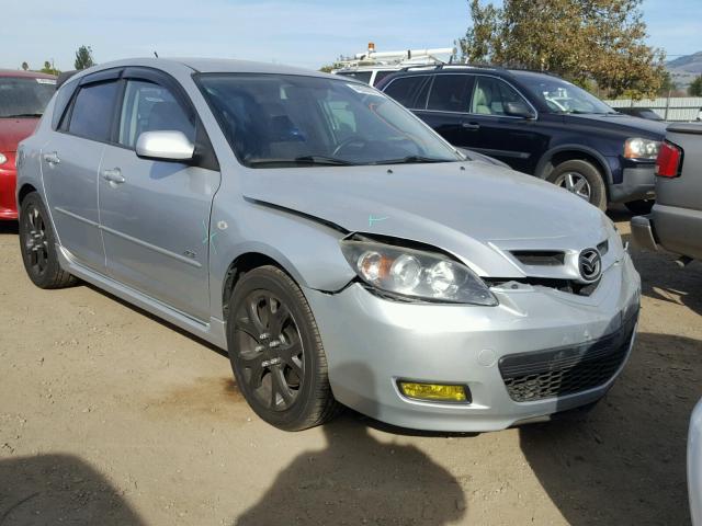 JM1BK344071716841 - 2007 MAZDA 3 HATCHBAC SILVER photo 1