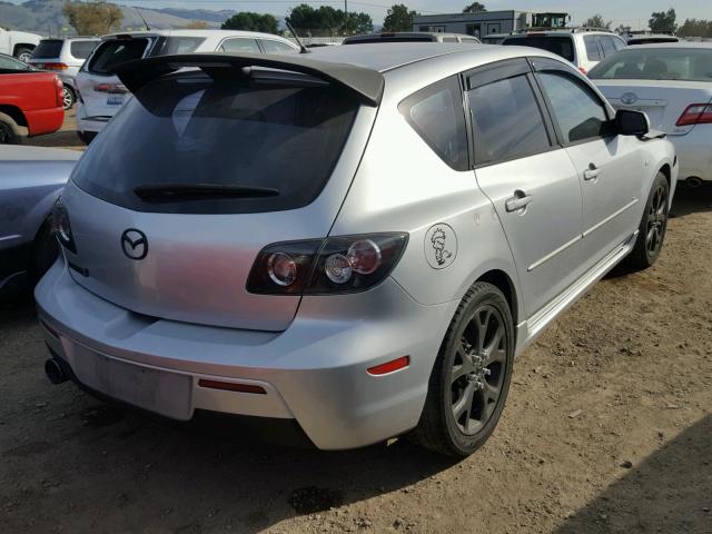 JM1BK344071716841 - 2007 MAZDA 3 HATCHBAC SILVER photo 4