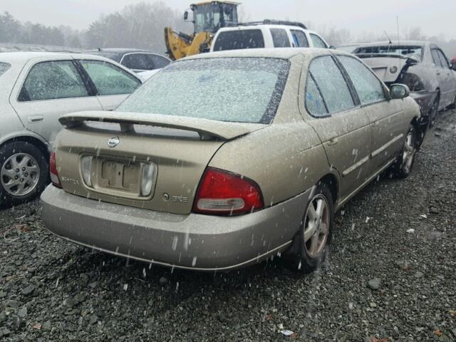 3N1CB51D53L776169 - 2003 NISSAN SENTRA XE BEIGE photo 4