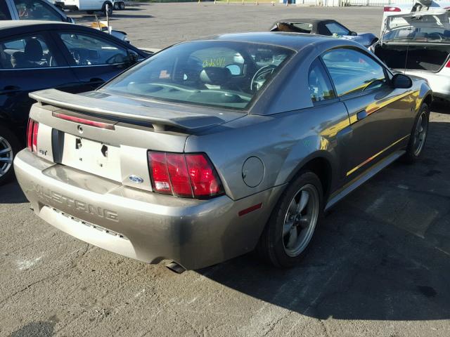 1FAFP42X11F205919 - 2001 FORD MUSTANG GT GRAY photo 4