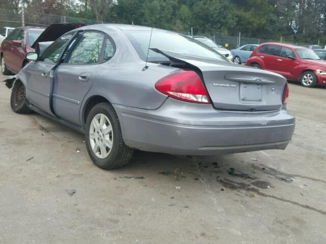 1FAFP53U17A139419 - 2007 FORD TAURUS SE GRAY photo 3